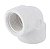 Cotovelo plastilit 90° rr branco 1" PACOTE C/20 - Imagem 1