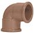 Cotovelo AMANCO marrom 90º x 60mm - Imagem 1