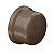 Caps TIGRE marrom 20mm PACOTE C/50 * - Imagem 1
