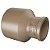 Bucha FORTLEV reducao sold longa 50x32mm PACOTE C/10 - Imagem 1