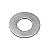 ARRUELA METAL 5/16" - Imagem 1