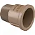 Adaptador FORTLEV soldavel curto 50x1.1/2 PACOTE C/20 - Imagem 1