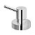Acabamento DOCOL para registro docolbase 1/2", 3/4" e 1" lóggica cromado - Imagem 1
