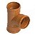 Tee col. Je ocre 100mm asperbras - Imagem 1