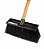 Vassoura gari Max robusto economico 28cm X 80MM com cabo 1,4m - Imagem 1