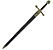 Espada Com Lâmina Sem Corte 104cm - Imagem 2