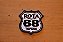 PATCH - ROTA 68 BRASIL - ( P - BRANCO E PRETO) - Imagem 1