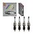 Vela de Ignição Hilux 2.7 16V Vvti Flex Sw4 Jg Ngk DILFR6D8D - Imagem 1