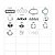 JG JUNTA MOTOR GM ASTRA 2.0 8V 99/ ZAFIRA 2.0 8V 01VECTRA 2.0 8V 97/ - Imagem 1