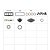 JG JUNTA MOTOR IMP CLIO/LOGAN/SANDERO/KANGOO (K7M) 1.6 8V (SUPERIOR) - Imagem 1