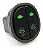 BOTAO VIDRO ELETRICO FD FIESTA/KA/COURIER 96/14 DIANT LE (DUPLO) (DTC2195) (IM31535) (5300001) - Imagem 1