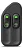 BOTAO VIDRO ELETRICO FD FIESTA/ECOSPORT/RANGER 02/ DIANT LE VERDE / DUPLO) (IM31648)(FD1004)(FD0101) - Imagem 1