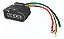 CHICOTE CONECTOR BOBINA IGNICAO GOL G3/G4 FOX/POLO/GOLF  4 VIAS (ETE7789) (AT1123)(TC1123)(CONFERIR ESTOQUE) - Imagem 1