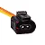 CHICOTE CONECTOR CONECTOR PLUG ALTERNADORGOL 94/06 - Imagem 1