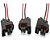 CHICOTE CONECTOR CORSA (BICO INJ.) (TC1227) UND - Imagem 1