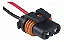 CHICOTE CONECTOR FAROL MILHA HB3 (GM) - Imagem 1