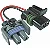 CHICOTE CONECTOR REFIL BOMBA COMBUS. DELPHI PARA MARWAL 2 VIAS - Imagem 1