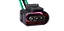 CHICOTE CONECTOR SENSOR ROTACAO GOL/FOX/GOLF (3 VIAS)(TC1173) - Imagem 1