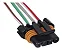CHICOTE CONECTOR BOMBA 4 VIAS FLEX (UNIVERSAL)(TC1241)(ETE5866) - Imagem 1