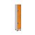 Roupeiro Aço 2 Portas 191x32x40 Cm Guarda Volume C/ Tranca - Imagem 6