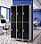 Roupeiro Aço 6 Portas 190x96x40Cm Academia Vestiário Tranca - Imagem 1