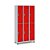 Roupeiro Aço 6 Portas 191x97x40Cm Academia Vestiário Tranca - Imagem 8