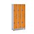 Roupeiro Aço 6 Portas 191x97x40Cm Academia Vestiário Tranca - Imagem 5