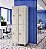 Roupeiro Aço 4 Portas 190x64x40Cm Academia Vestiário Tranca - Imagem 5