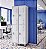 Roupeiro Aço 4 Portas 190x64x40Cm Academia Vestiário Tranca - Imagem 7