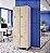 Roupeiro Aço 4 Portas 190x64x40Cm Academia Vestiário Tranca - Imagem 11