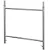 Andaime de Aço Carbono 100x100cm Ideal para Obras e Manutenção - Imagem 1
