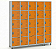 Armário de Aço 25 Portas Pequenas Locker Academia - Imagem 7