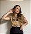 TSHIRT CARAMELO ESTAMPADA MAIZE - Imagem 1