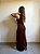 VESTIDO LONGO MARROM DAPHNE - Imagem 2
