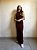 VESTIDO LONGO MARROM DAPHNE - Imagem 3