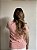 TSHIRT ROSA CLARO ESTAMPADA MAIZE - Imagem 3