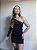 VESTIDO CURTO PRETO NULA MANGA LUREX CONSTELLATION - Imagem 1