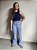 CALÇA FLARE JEANS CLARA ALMEIDA - Imagem 3