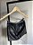 CORSETE DE COURO PRETO HAT - Imagem 4