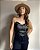 CORSETE DE COURO PRETO HAT - Imagem 2