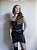 VESTIDO CURTO PRETO COURINO SKIN - Imagem 1
