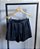 SHORT PRETO COURO SINTÉTICO LEATHER - Imagem 4