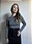 BLUSA OMBRO A OMBRO CINZA JERSEY - Imagem 2