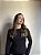 BLUSA OMBRO A OMBRO PRETA JERSEY - Imagem 1