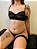 LINGERIE CONJUNTO SEM BOJO COM LIGA PRETO STÉFANNY - Imagem 1