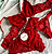LINGERIE TRIO SEM BOJO VERMELHO FALLS - Imagem 1