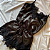 PIJAMA BABY DOLL SEDA E RENDA PRETO YASMIM - Imagem 2
