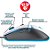 Mouse Gamer Jogo Macro Crypto VX7 Space Fantech 8000DPI - Imagem 1