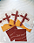 50 Un - Card para Baton - Ele Vive - Desmontado, sem chocolate - Imagem 1