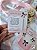 10 Un Postal + Mini vela Feliz Aniversário Rosa - PRONTA ENTREGA - Imagem 1